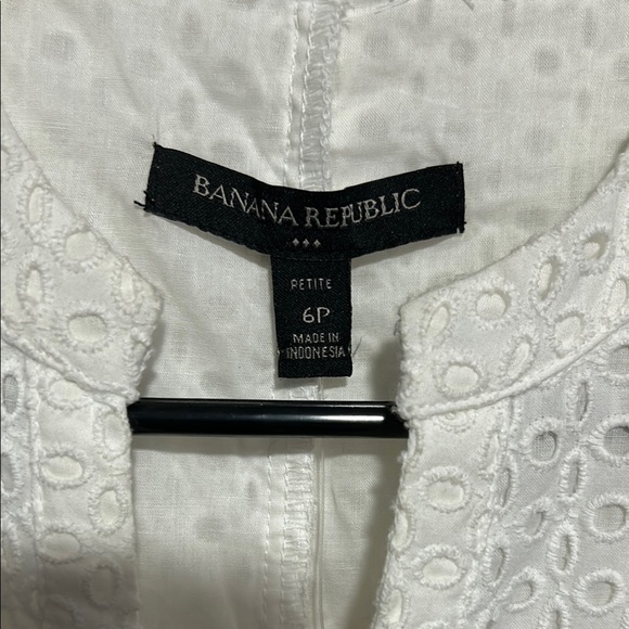 Banana Republic Elegant White Sleeveless Dress - Picture 2 of 10